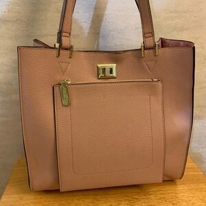 Steve Madden Elegant Pink Tote Bag